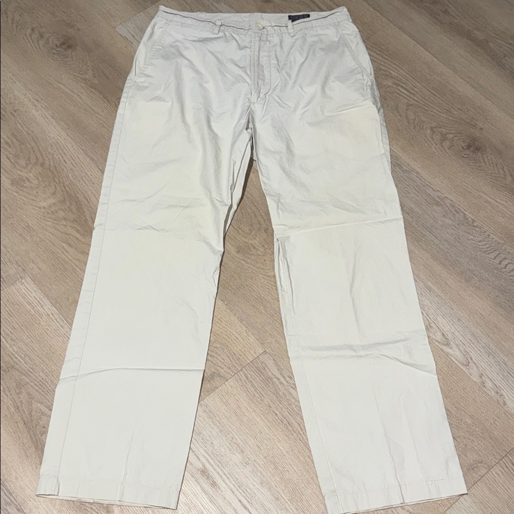 DKNY Men's Light Beige Chinos